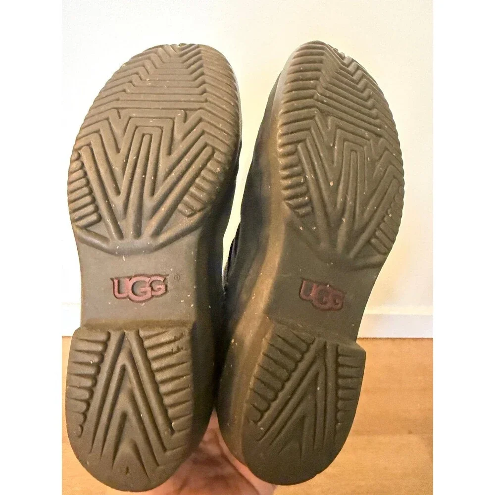UGG Abree Short winter minimalist Waterproof Black boots 5.5